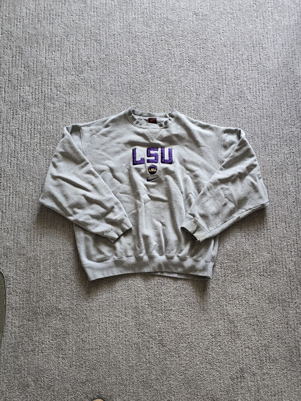 Vintage Y2K Nike LSU Louisiana State University Sweatshirt Crewneck